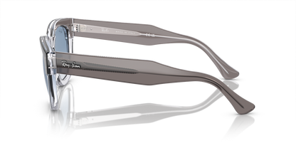 Anteojos De Sol Ray-Ban 0RB0298S Mega Hawkeye Azul/Gris