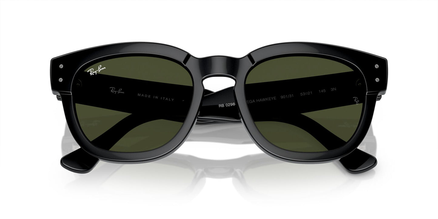 Anteojos De Sol Ray-Ban RB0298S Mega Hawkeye Verde/Negro