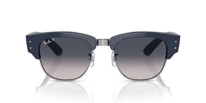 Anteojos De Sol Ray-Ban RB0316S Mega Clubmaster Azul/Azul