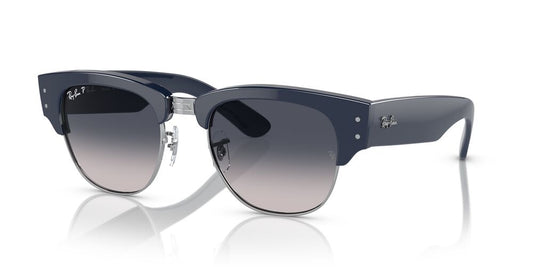 Anteojos De Sol Ray-Ban RB0316S Mega Clubmaster Azul/Azul