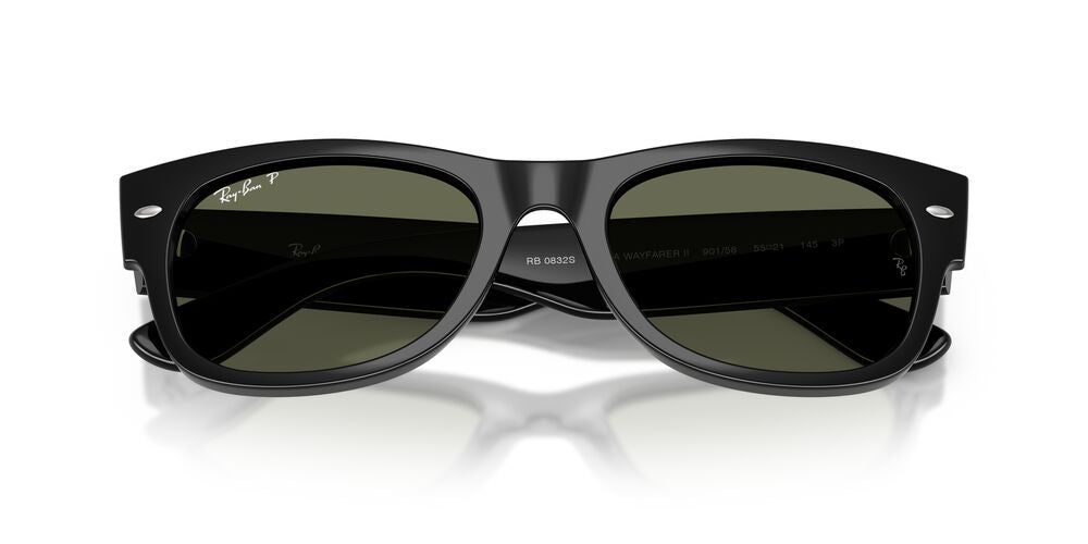 Anteojos De Sol Ray-Ban 0RB0832S Mega Wayfarer Ii Verde/Negro