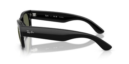 Anteojos De Sol Ray-Ban 0RB0832S Mega Wayfarer Ii Verde/Negro