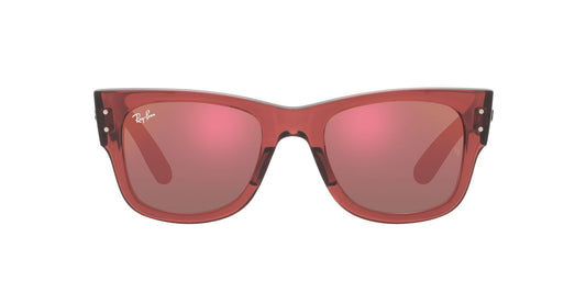 Anteojos De Sol Ray-Ban RB0840S Mega Wayfarer Café/Rosa