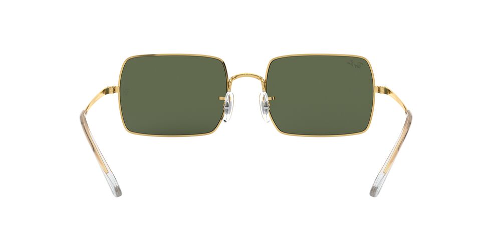 Anteojos De Sol Ray-Ban RB1969 Rectangle Verde/Dorado