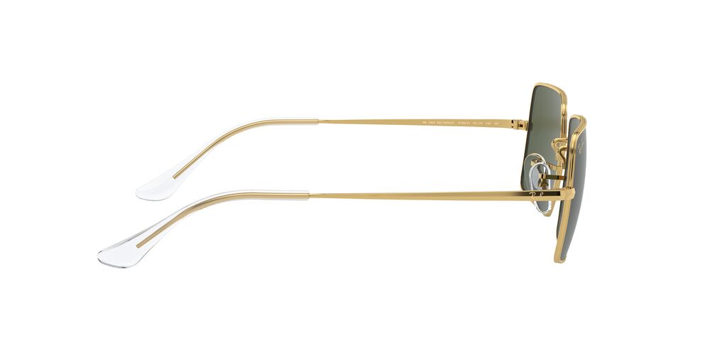 Anteojos De Sol Ray-Ban RB1969 Rectangle Verde/Dorado
