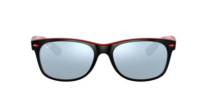 Anteojos De Sol Ray-Ban RB2132M New Wayfarer Plata/Negro