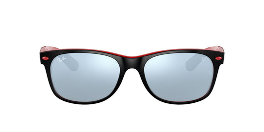 Anteojos De Sol Ray-Ban RB2132M New Wayfarer Plata/Negro