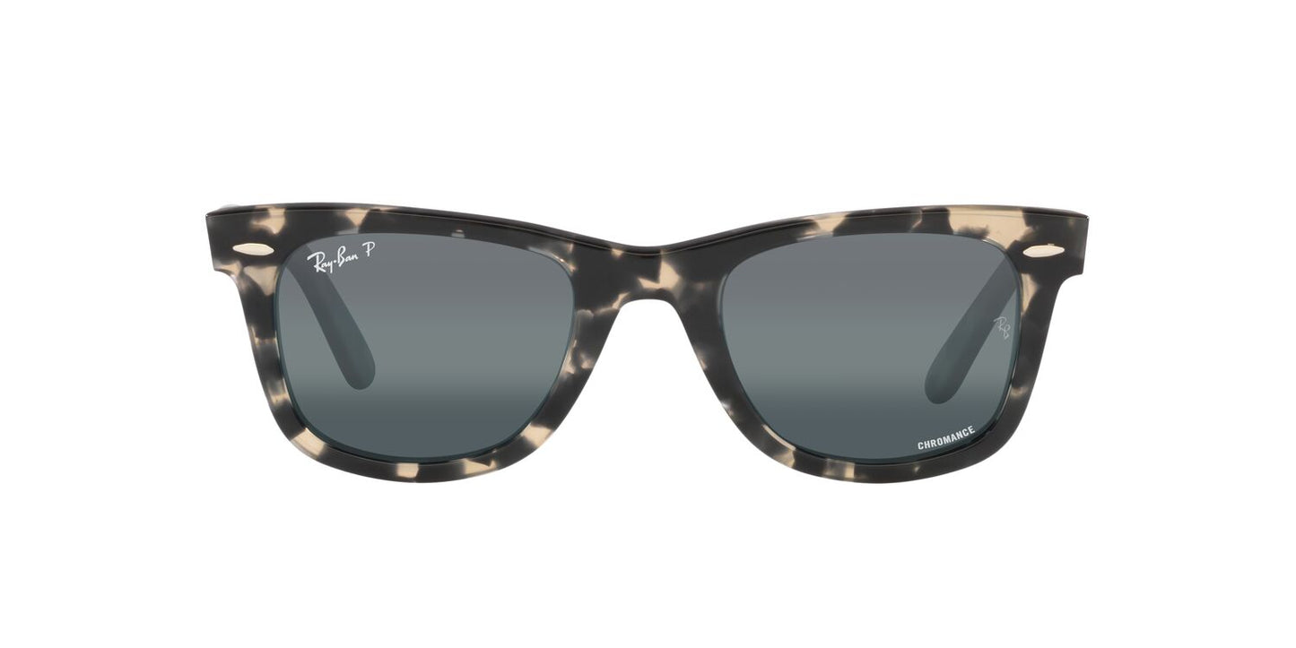 Anteojos De Sol Ray-Ban RB2140 Wayfarer Azul/Gris