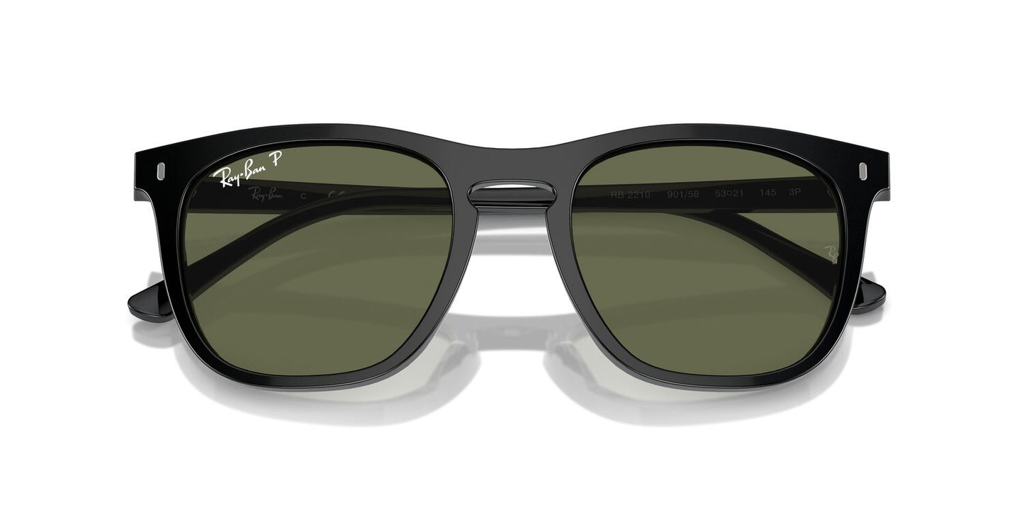 Anteojos De Sol Ray-Ban RB2210 Verde/Negro
