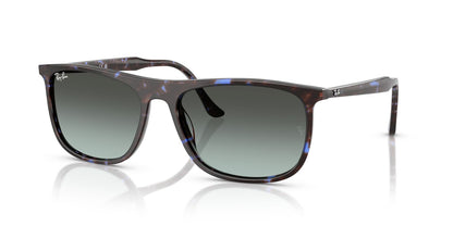 Anteojos De Sol Ray-Ban RB2216 Havana Blue Turtle Blu Vintage Gradient Black Negro/Havana