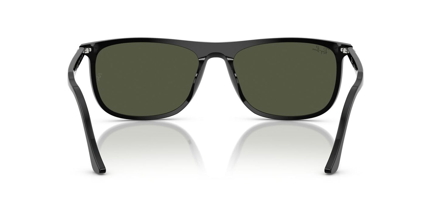 Anteojos De Sol Ray-Ban RB2216 Black Green Verde/Negro
