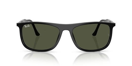 Anteojos De Sol Ray-Ban RB2216 Black Green Verde/Negro
