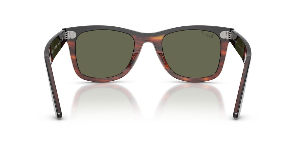 Anteojos De Sol Ray-Ban RB2240 Wayfarer Black On Havana Polar Green Verde/Matte