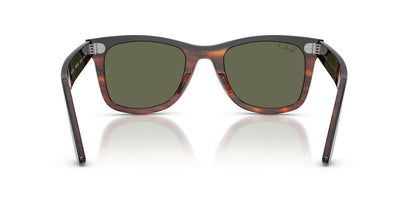 Anteojos De Sol Ray-Ban RB2240 Wayfarer Black On Havana Polar Green Verde/Matte