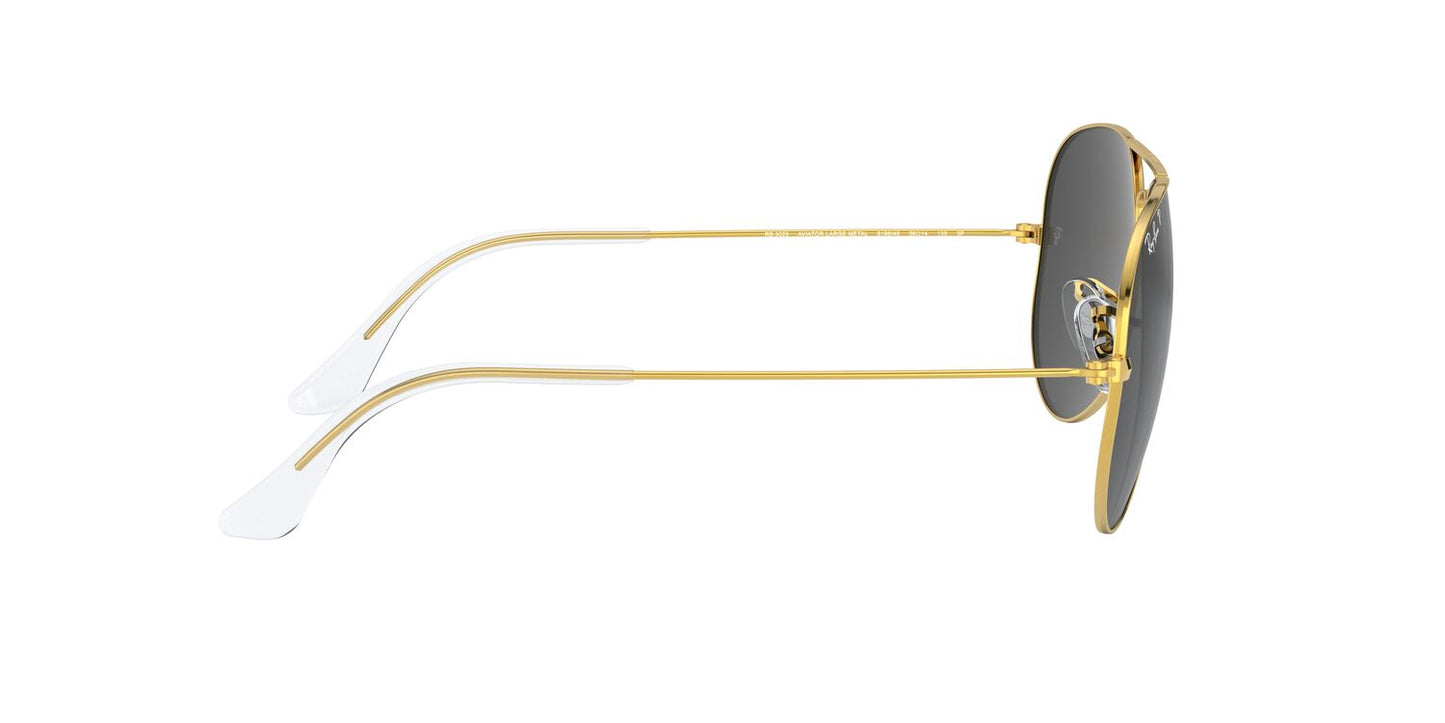 Anteojos De Sol Ray-Ban 0RB3025 Aviator Large Metal Dorado/Negro