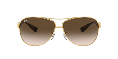 Anteojos De Sol Ray-Ban 0RB3386 Dorado/Café