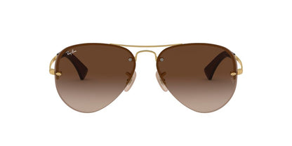 Anteojos De Sol Ray-Ban RB3449 Café/Dorado