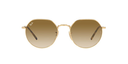 Anteojos De Sol Ray-Ban RB3565 Jack Café/Dorado