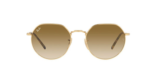 Anteojos De Sol Ray-Ban RB3565 Jack Café/Dorado