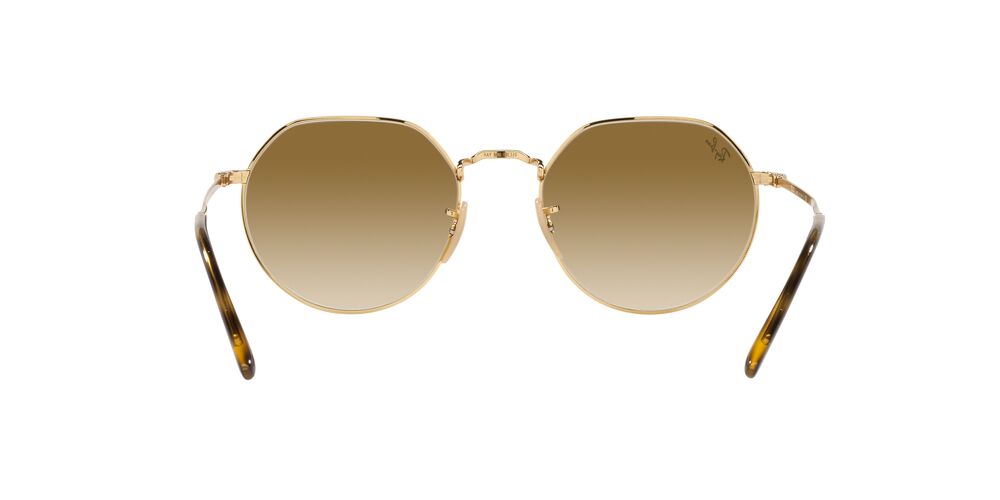 Anteojos De Sol Ray-Ban RB3565 Jack Café/Dorado
