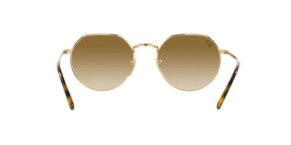 Anteojos De Sol Ray-Ban RB3565 Jack Café/Dorado
