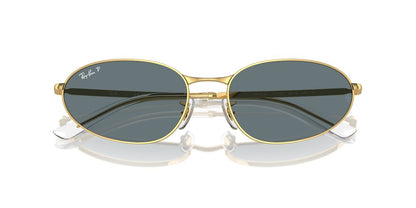 Anteojos De Sol Ray-Ban 0RB3734 Azul/Dorado