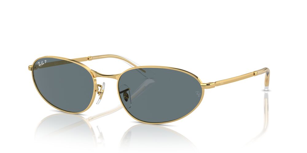Anteojos De Sol Ray-Ban 0RB3734 Azul/Dorado