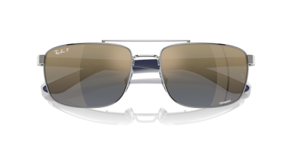 Anteojos De Sol Ray-Ban 0RB3737CH Azul/Plateado