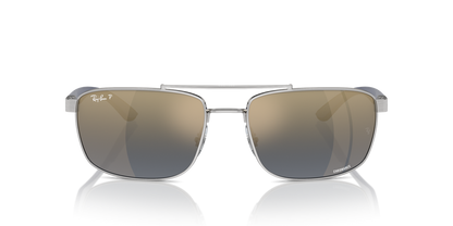 Anteojos De Sol Ray-Ban 0RB3737CH Azul/Plateado