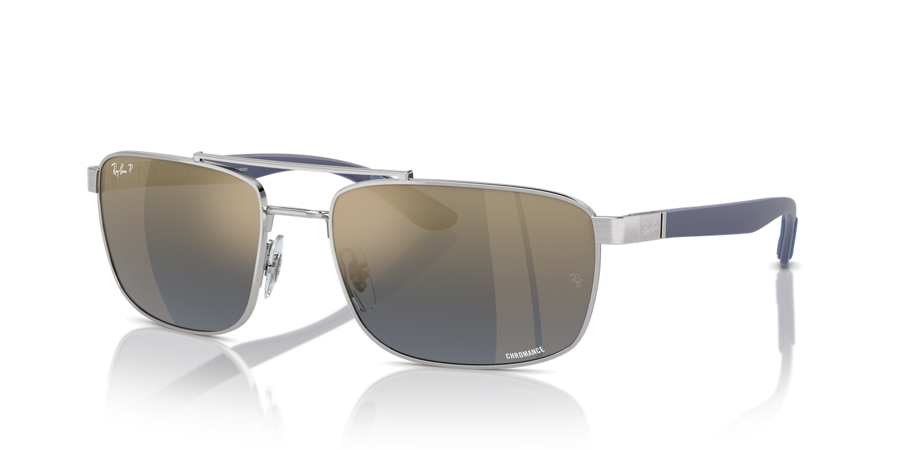 Anteojos De Sol Ray-Ban 0RB3737CH Azul/Plateado