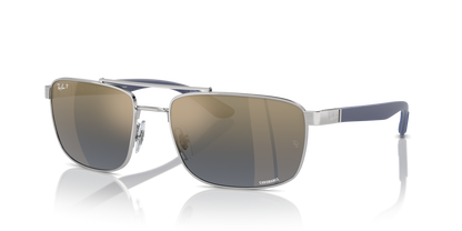 Anteojos De Sol Ray-Ban 0RB3737CH Azul/Plateado