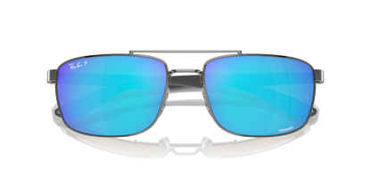 Anteojos De Sol Ray-Ban 0RB3737CH Verde/Gris