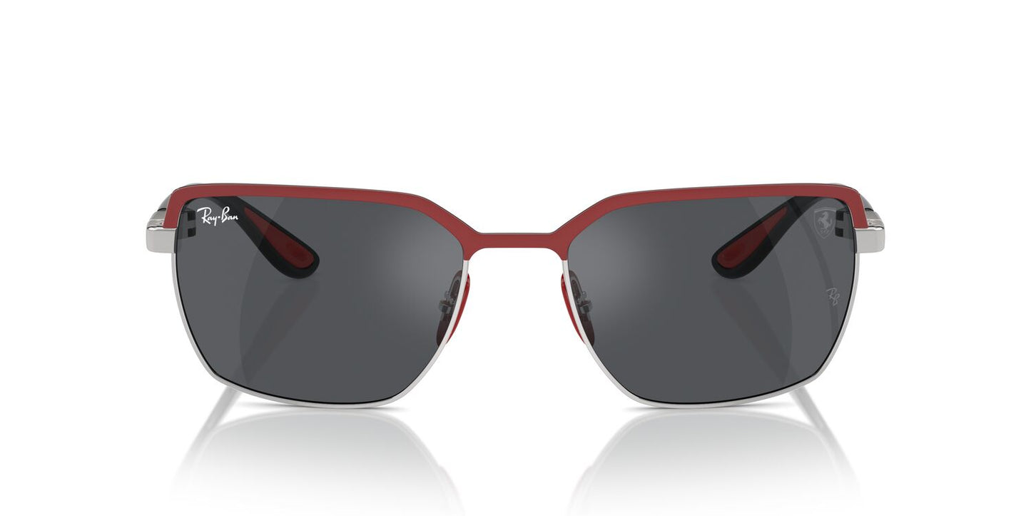 Anteojos De Sol Ray-Ban RB3743M Gris/Rojo