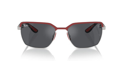 Anteojos De Sol Ray-Ban RB3743M Gris/Rojo