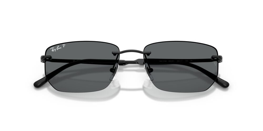 Anteojos De Sol Ray-Ban 0RB3768 Black Dark Grey Polar Gris/Negro
