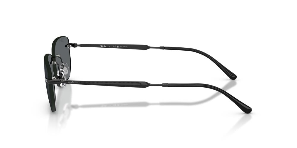 Anteojos De Sol Ray-Ban 0RB3768 Black Dark Grey Polar Gris/Negro