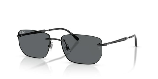 Anteojos De Sol Ray-Ban 0RB3768 Black Dark Grey Polar Gris/Negro