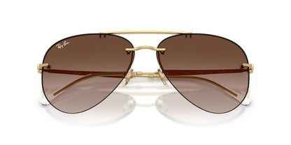 Anteojos De Sol Ray-Ban 0RB3791 Arista Café/Dorado