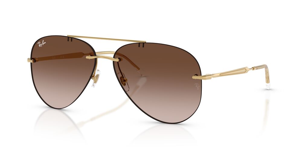 Anteojos De Sol Ray-Ban 0RB3791 Arista Café/Dorado