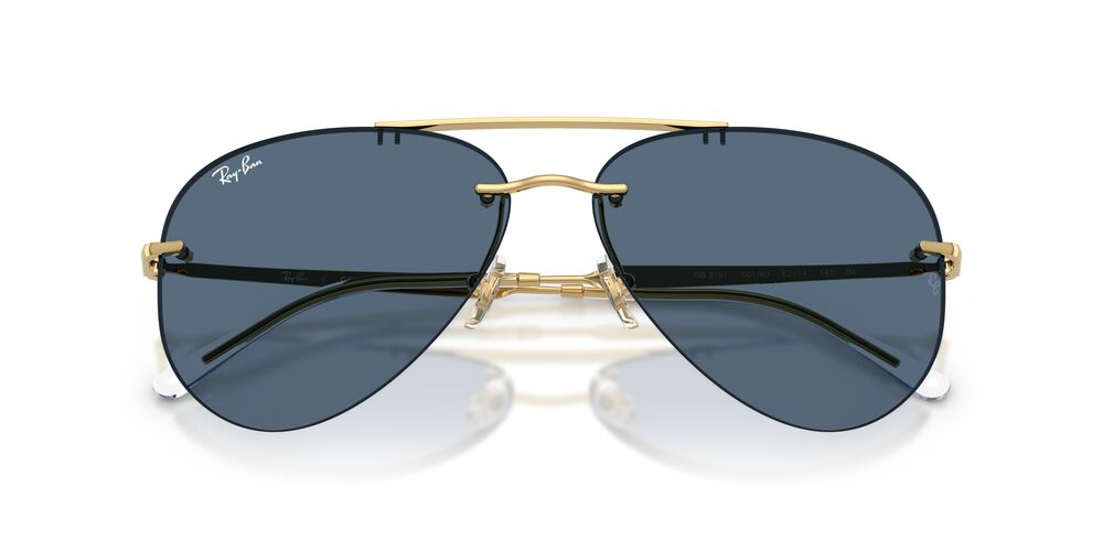 Anteojos De Sol Ray-Ban 0RB3791 Arista Azul/Dorado