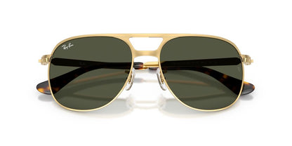 Anteojos De Sol Ray-Ban 0RB3793 Bill Max Verde/Dorado