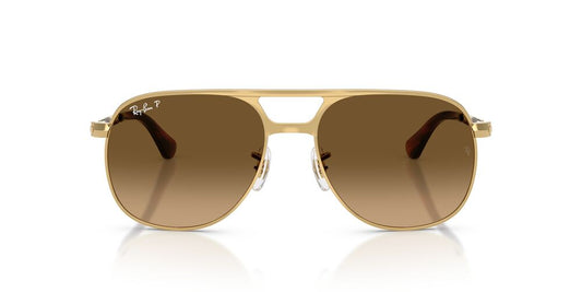 Anteojos De Sol Ray-Ban 0RB3793 Bill Max Café/Dorado