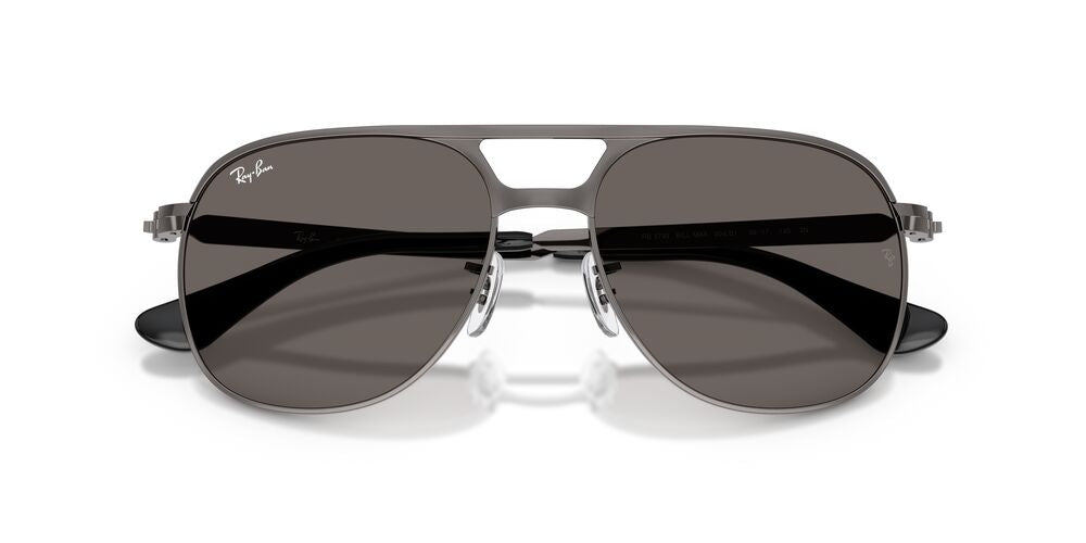 Anteojos De Sol Ray-Ban 0RB3793 Bill Max Gris/Gris