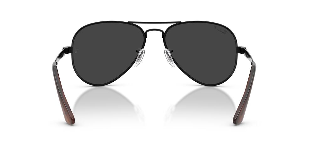 Anteojos De Sol Ray-Ban 0RB3925 Aviator Max Black Black Polar Negro/Negro