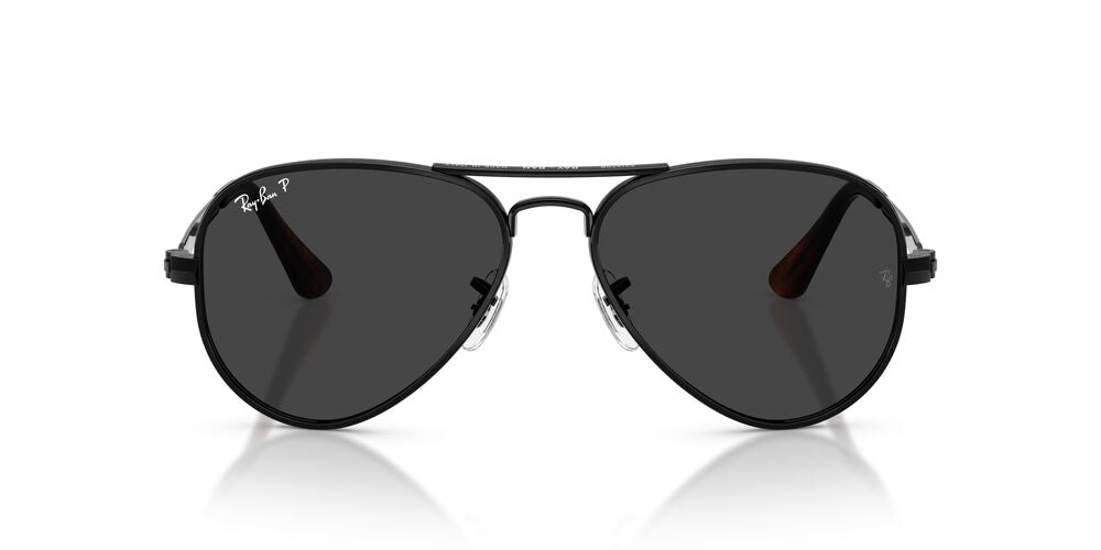 Anteojos De Sol Ray-Ban 0RB3925 Aviator Max Black Black Polar Negro/Negro