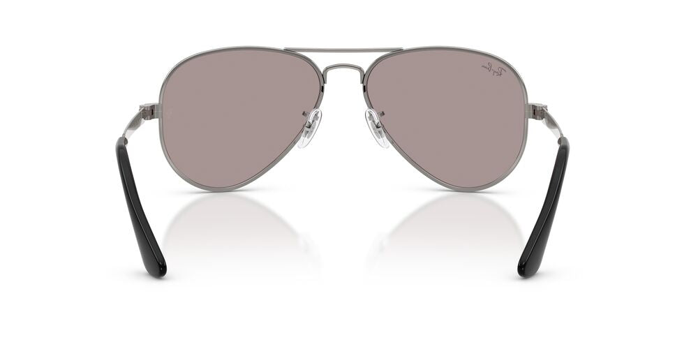 Anteojos De Sol Ray-Ban 0RB3925 Aviator Max Violeta/Gris
