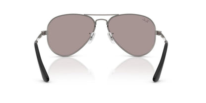 Anteojos De Sol Ray-Ban 0RB3925 Aviator Max Violeta/Gris