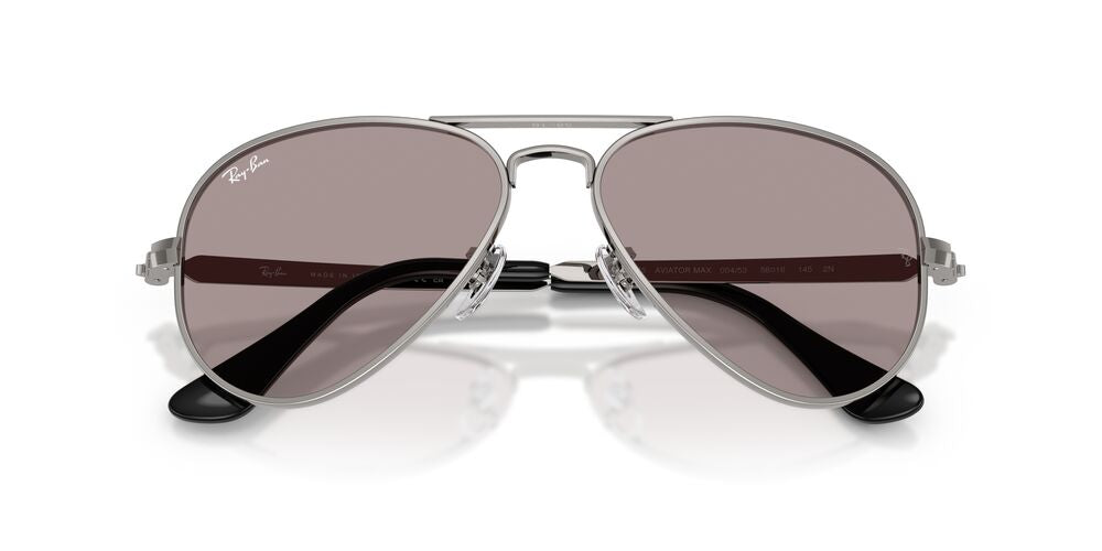 Anteojos De Sol Ray-Ban 0RB3925 Aviator Max Violeta/Gris