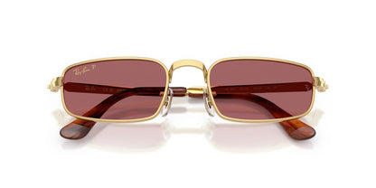 Anteojos De Sol Ray-Ban 0RB3927 Arista Burdeos/Dorado