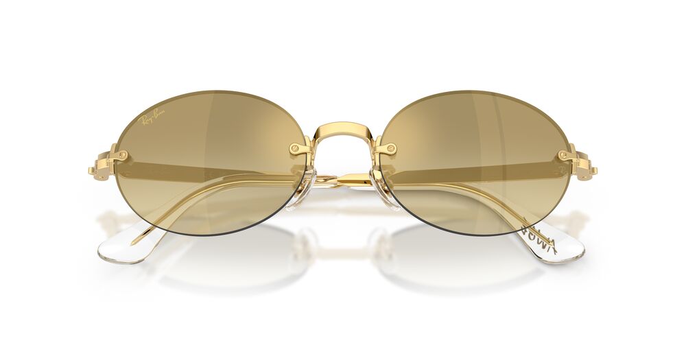 Anteojos De Sol Ray-Ban 0RB3929 Arista Café/Dorado